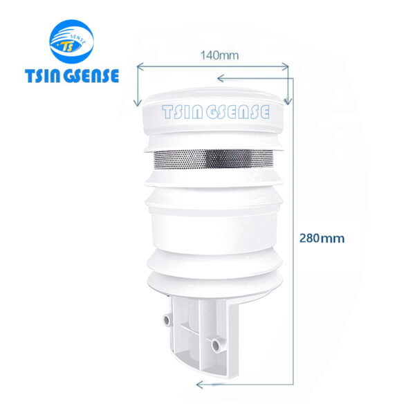 TS WES800 Industrial Air Quality Sensor Dust Gas Detection IP66 Wide Range For Harsh Environments - 图片 2