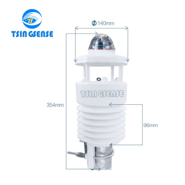 TS WTS600 Outdoor wireless weather station weather sensor RS485 output - 图片 2